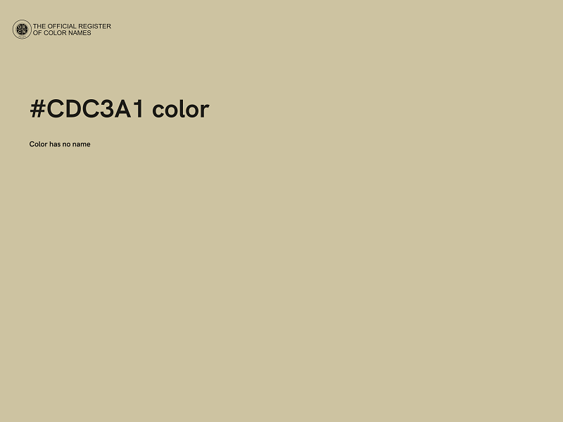 #CDC3A1 color image