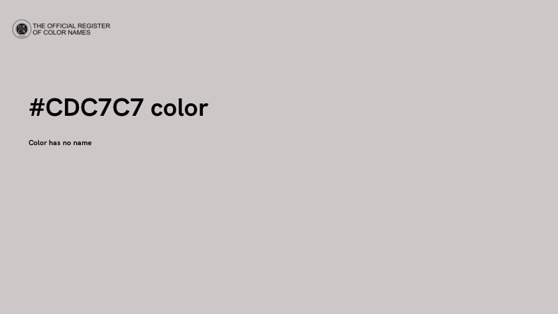 #CDC7C7 color image