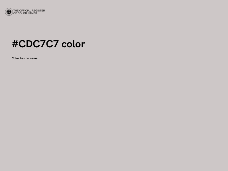 #CDC7C7 color image