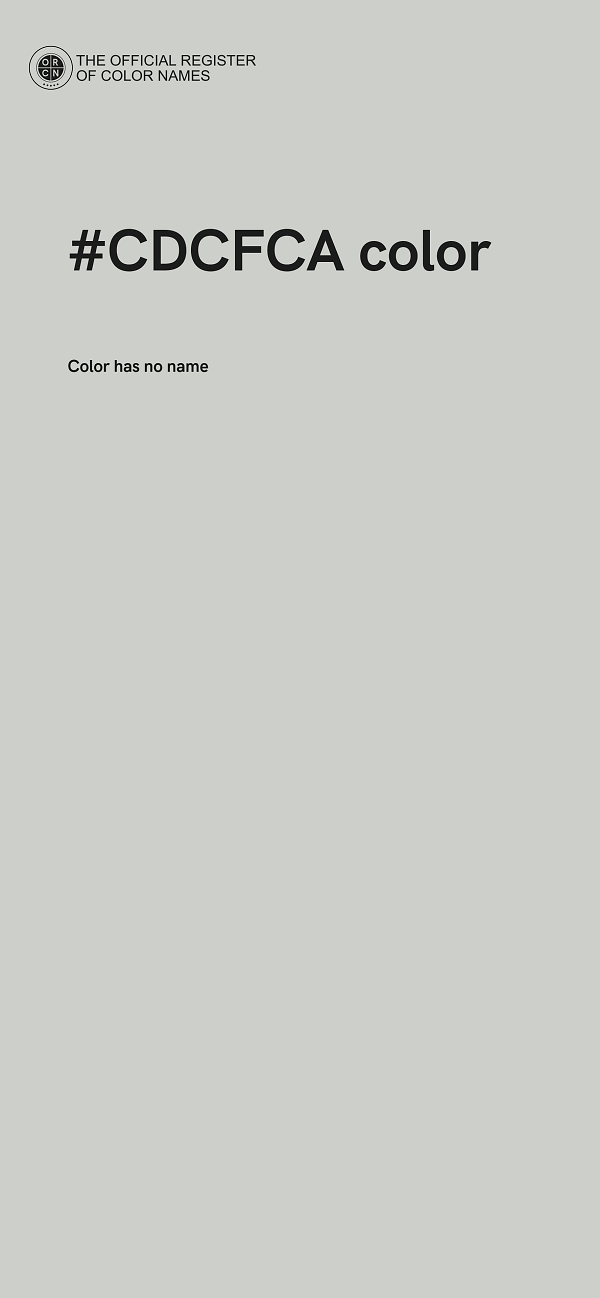 #CDCFCA color image