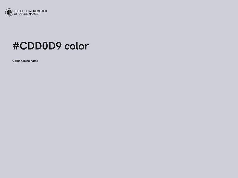 #CDD0D9 color image