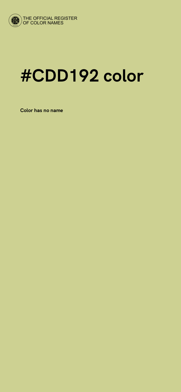 #CDD192 color image
