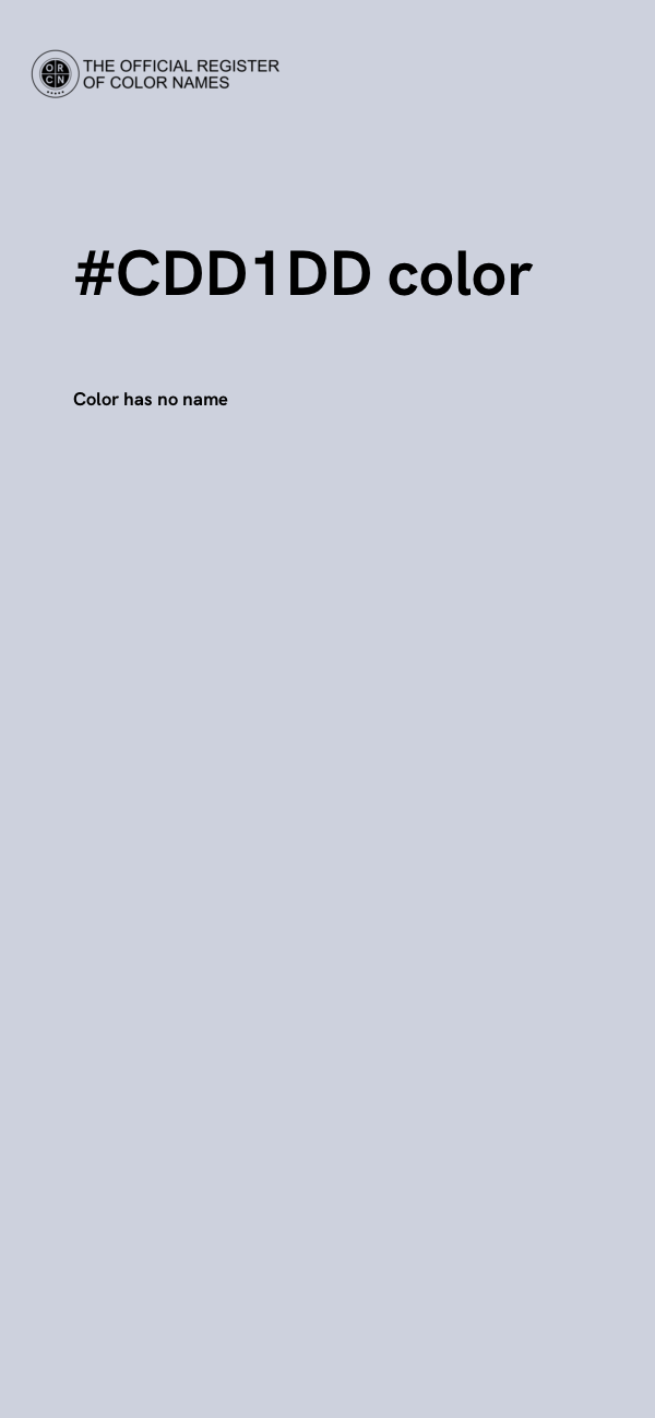 #CDD1DD color image