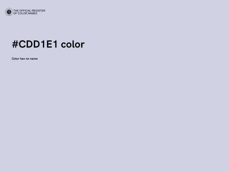 #CDD1E1 color image