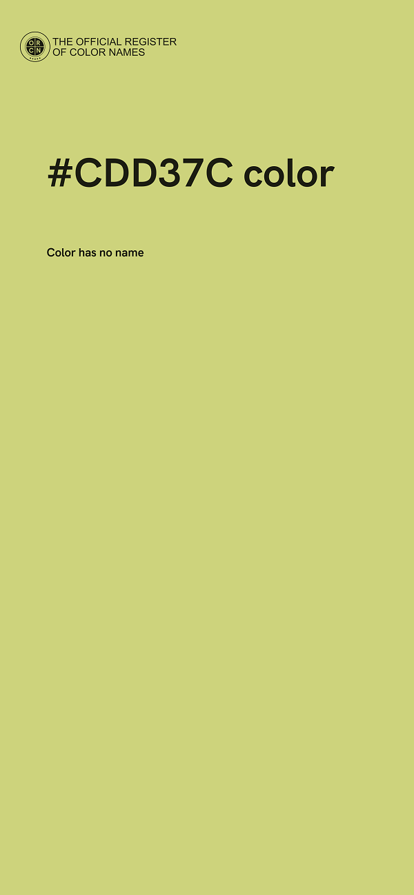 #CDD37C color image