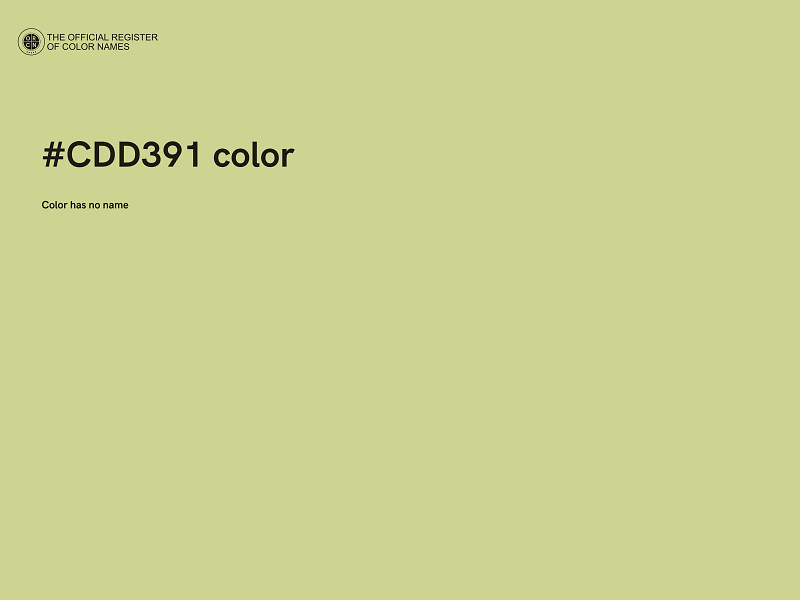 #CDD391 color image