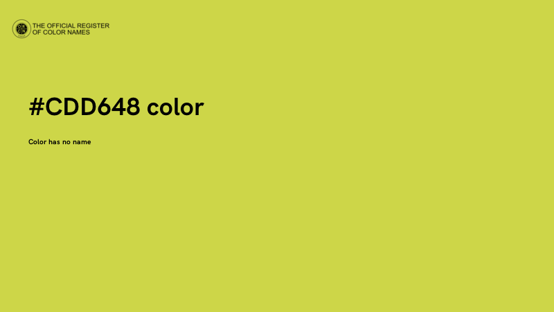 #CDD648 color image