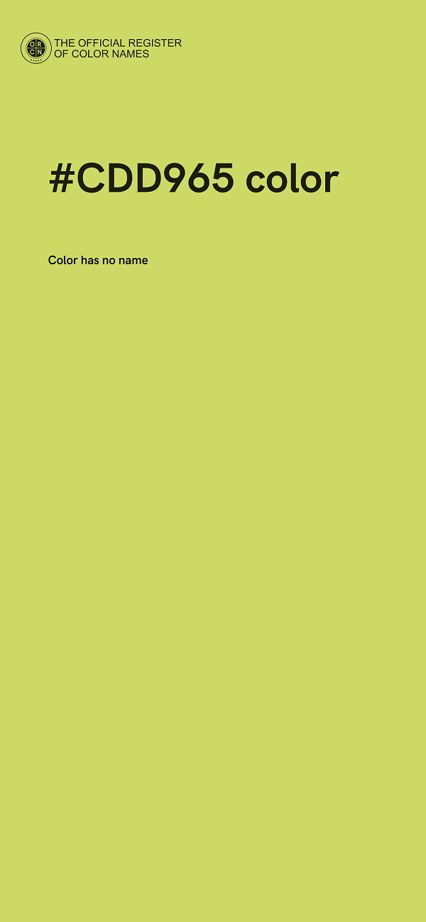 #CDD965 color image