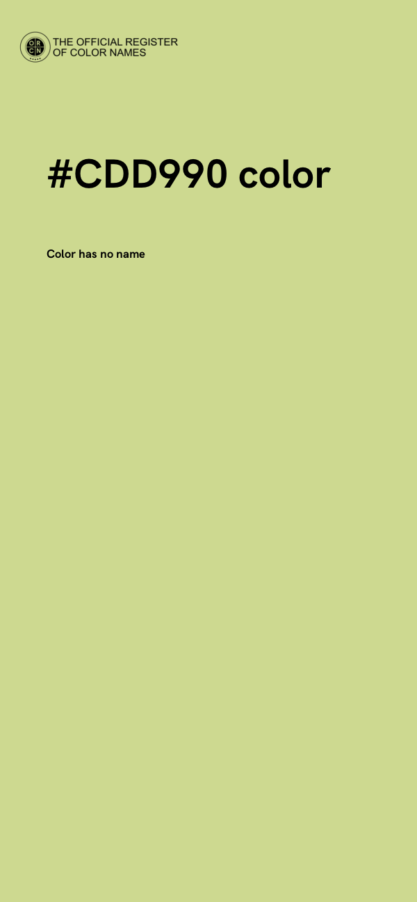 #CDD990 color image