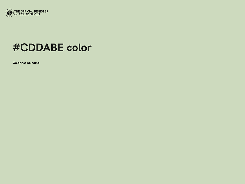 #CDDABE color image