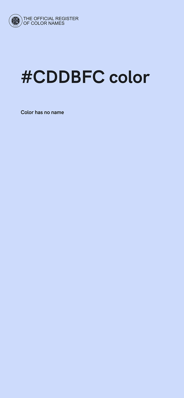 #CDDBFC color image
