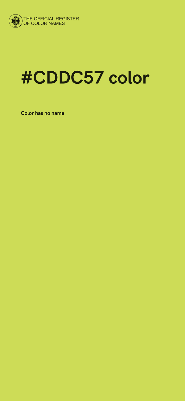 #CDDC57 color image