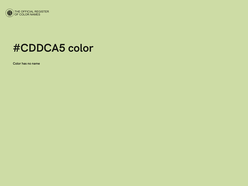 #CDDCA5 color image