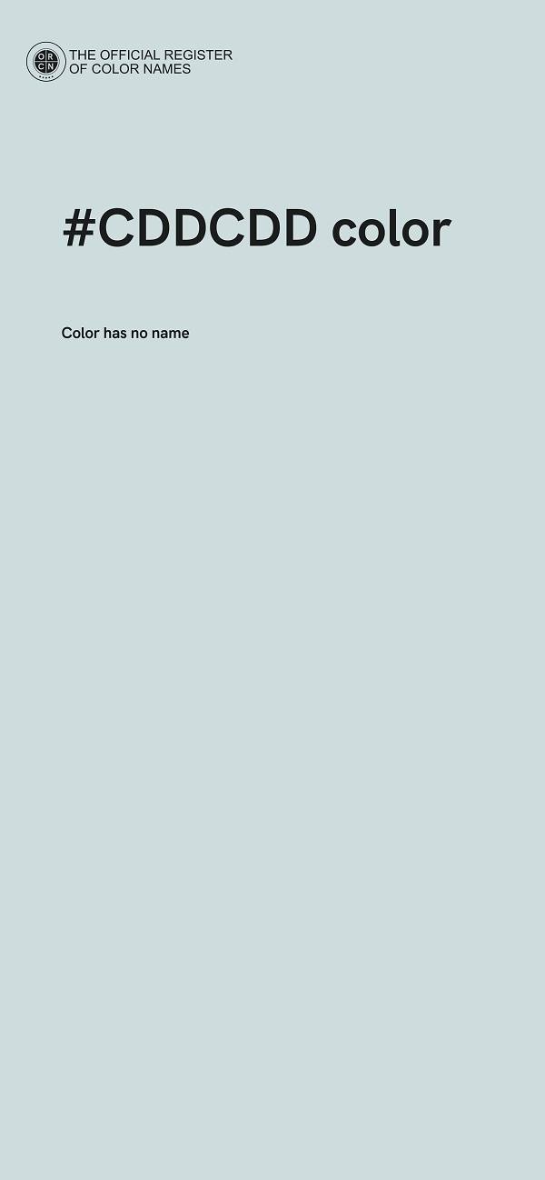 #CDDCDD color image