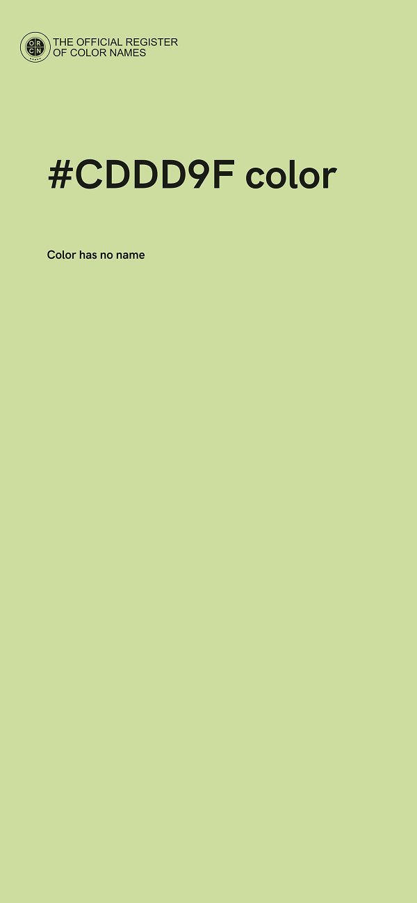 #CDDD9F color image