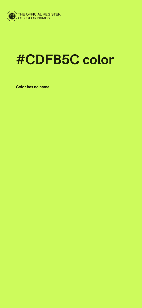 #CDFB5C color image