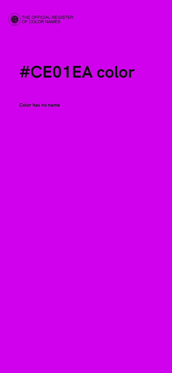 #CE01EA color image