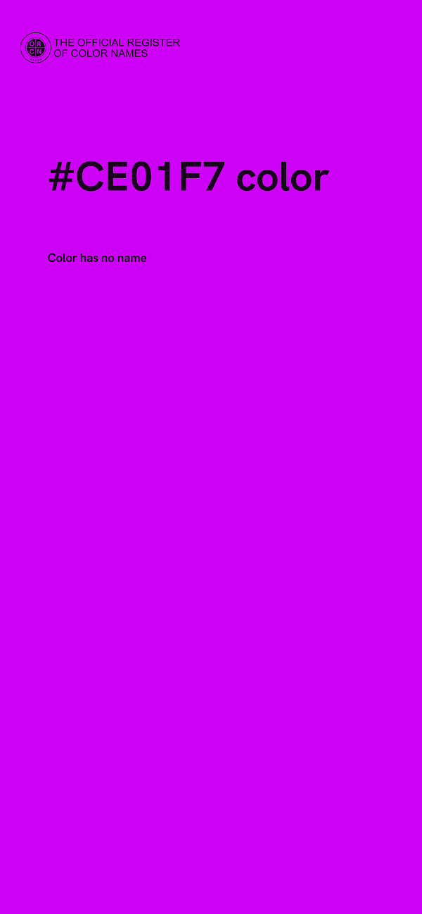 #CE01F7 color image