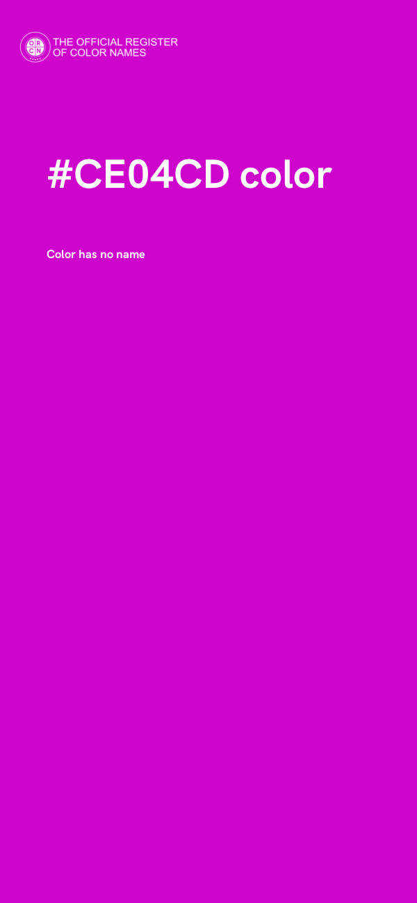 #CE04CD color image