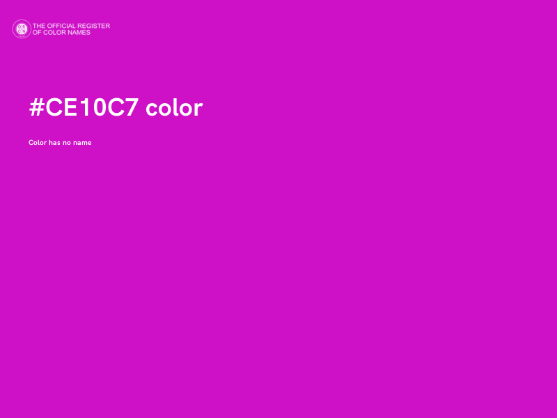 #CE10C7 color image