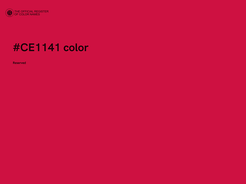 #CE1141 color image
