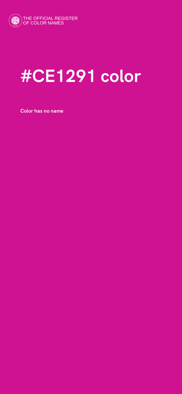 #CE1291 color image
