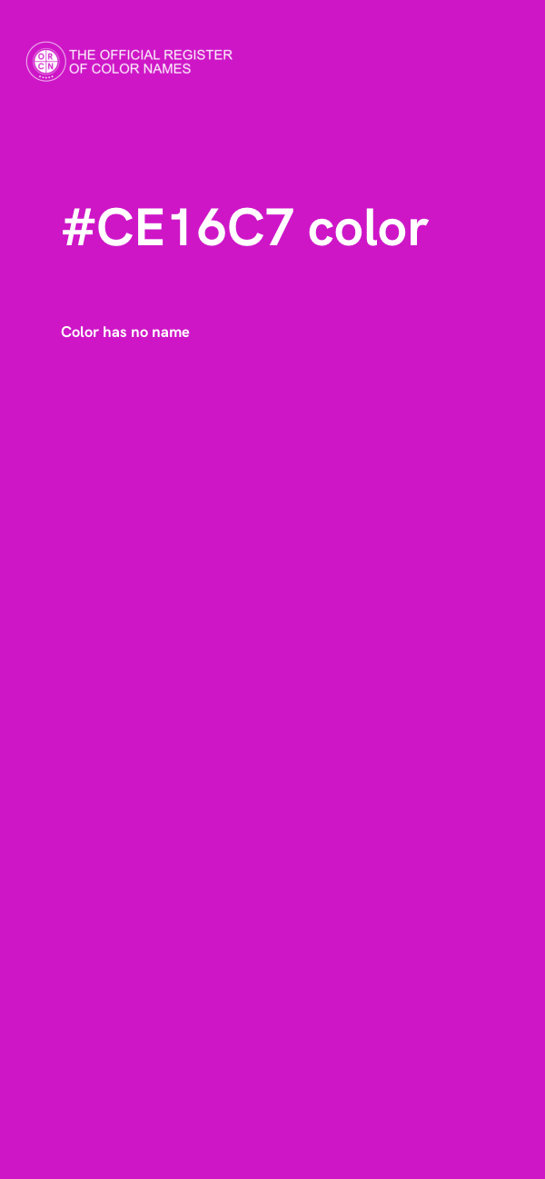 #CE16C7 color image