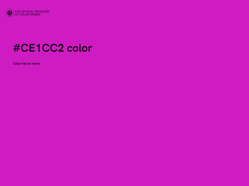 #CE1CC2 color image