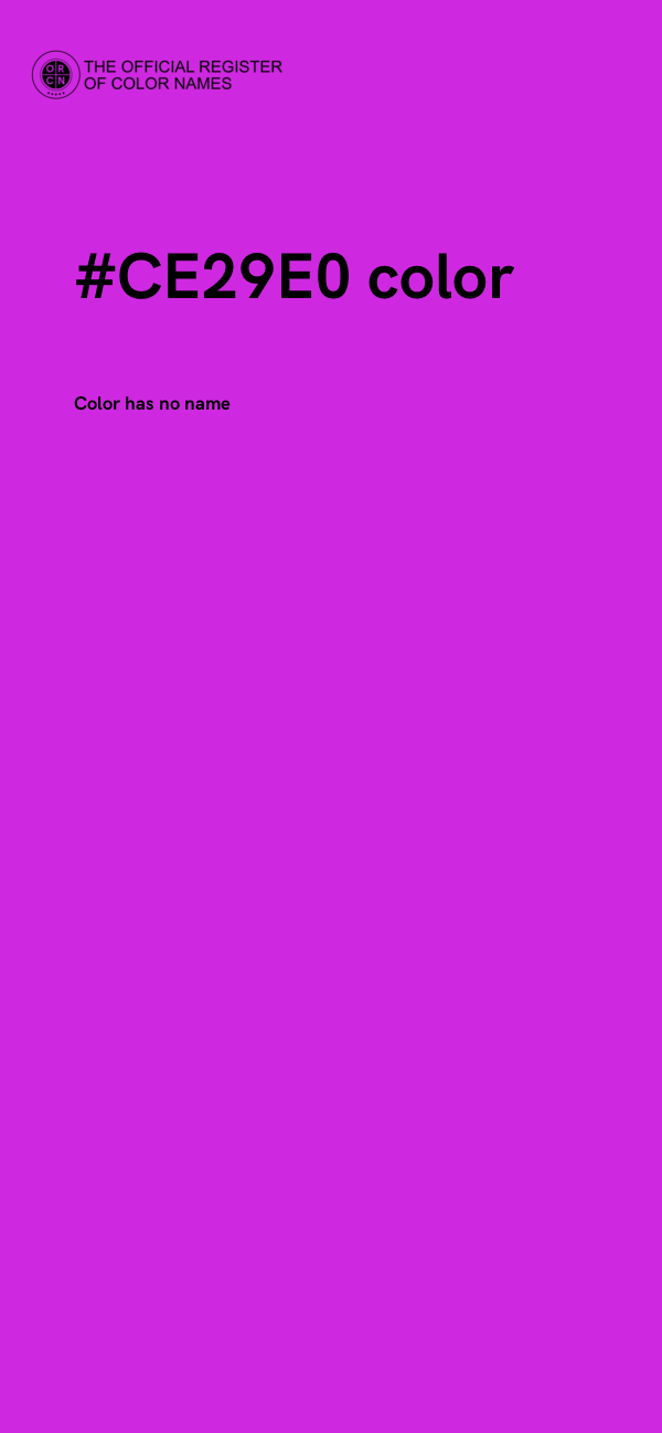 #CE29E0 color image