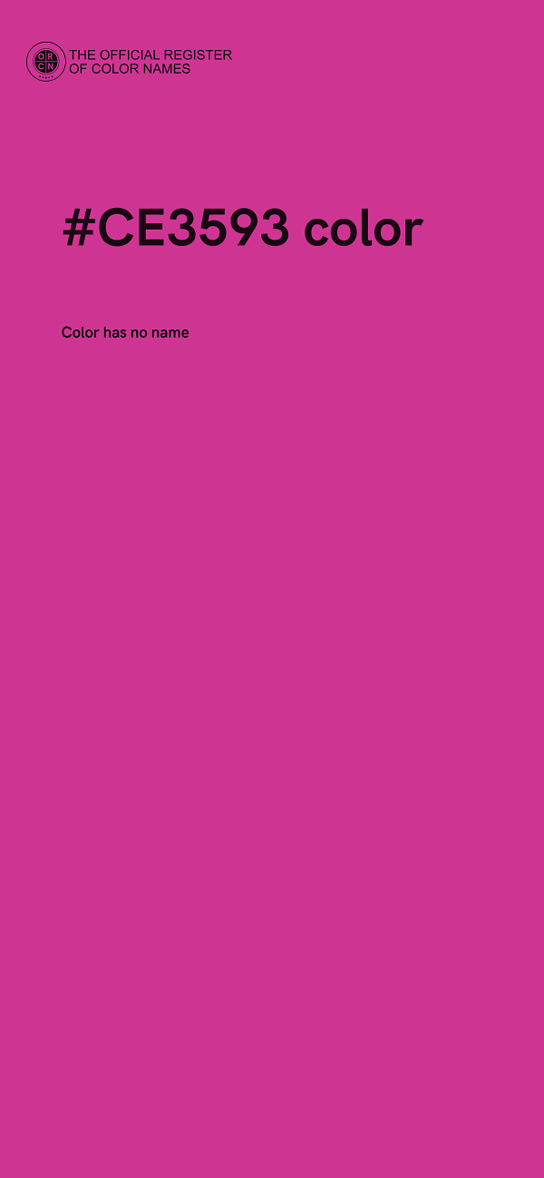 #CE3593 color image