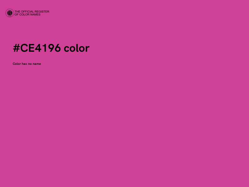 #CE4196 color image