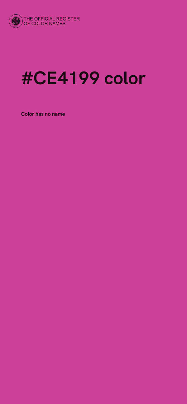 #CE4199 color image