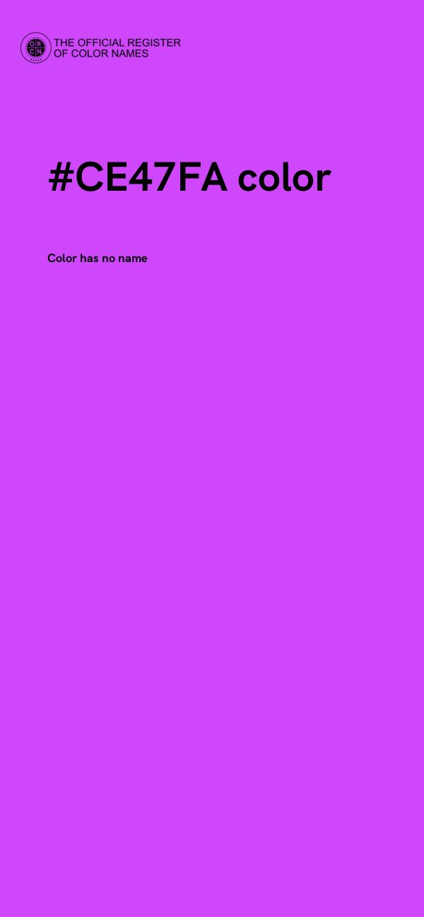 #CE47FA color image