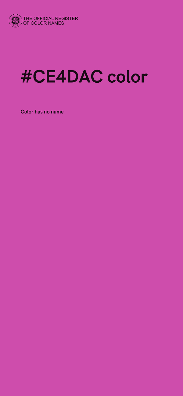 #CE4DAC color image