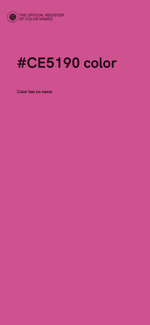 #CE5190 color image
