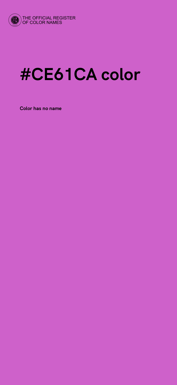 #CE61CA color image