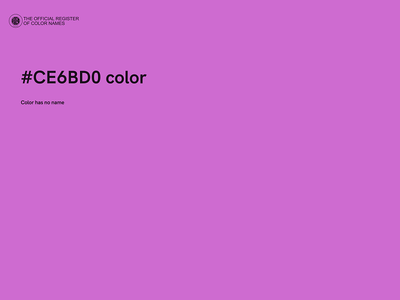 #CE6BD0 color image