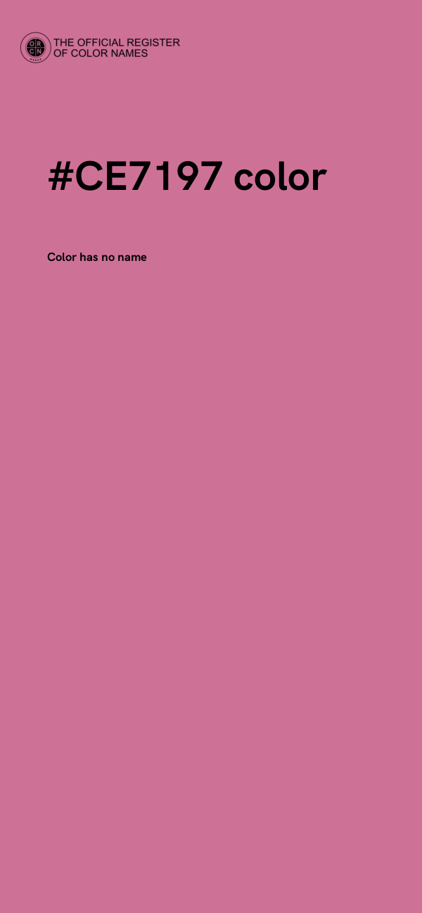 #CE7197 color image