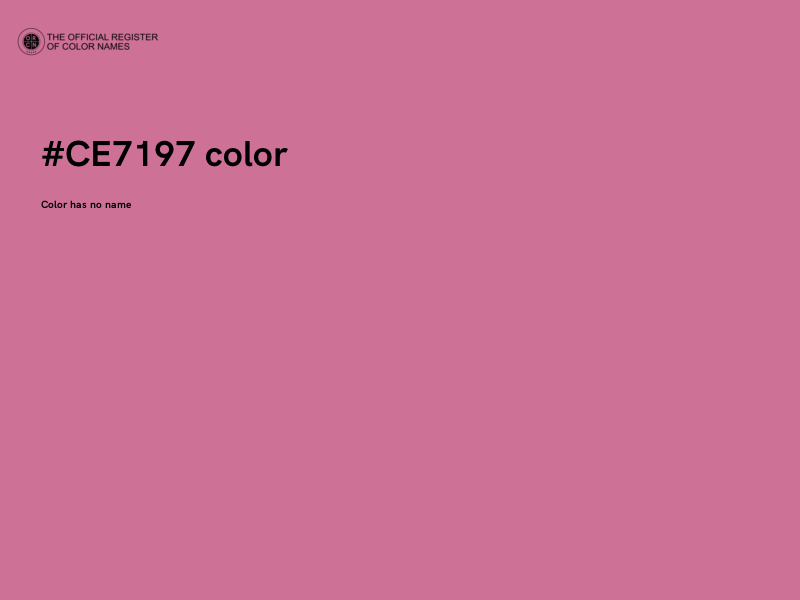 #CE7197 color image