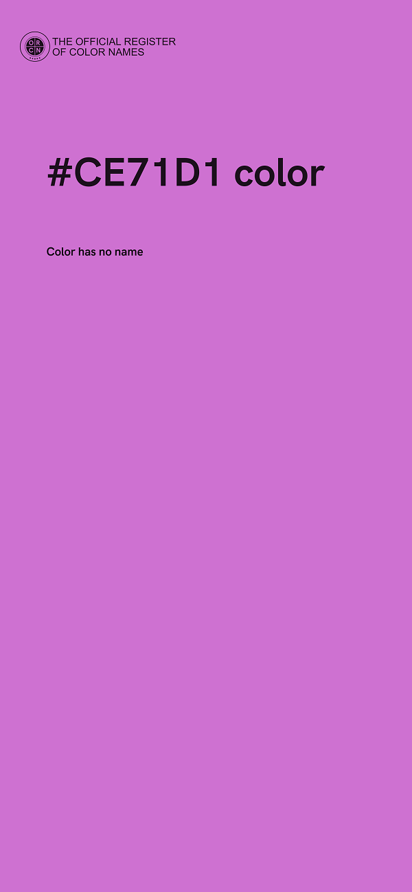 #CE71D1 color image