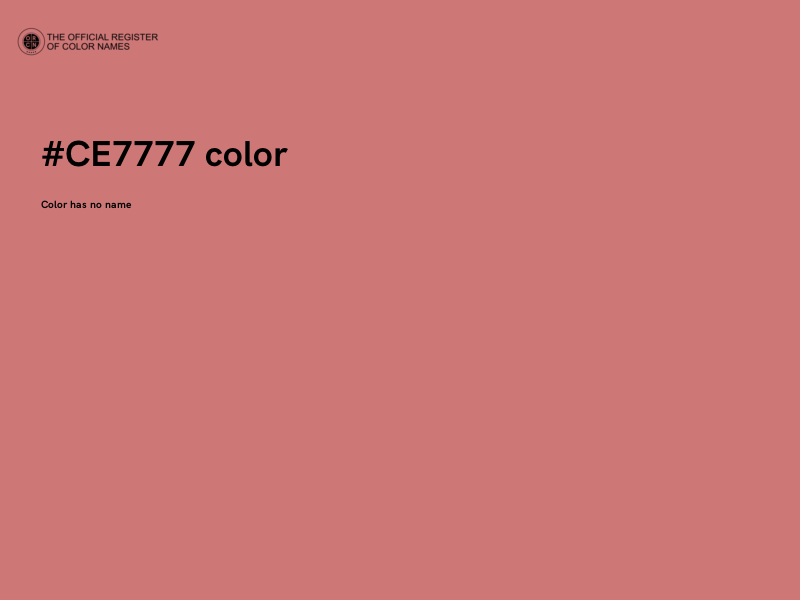 #CE7777 color image