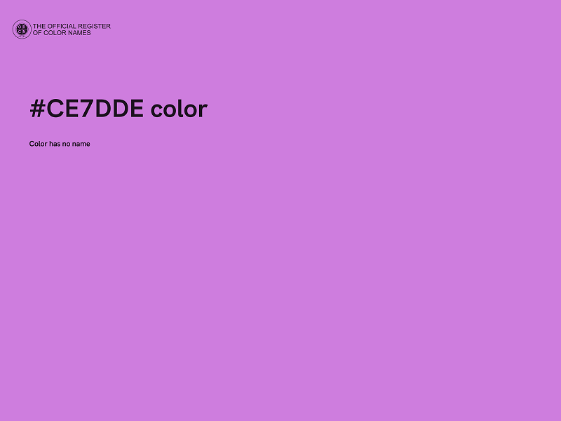 #CE7DDE color image