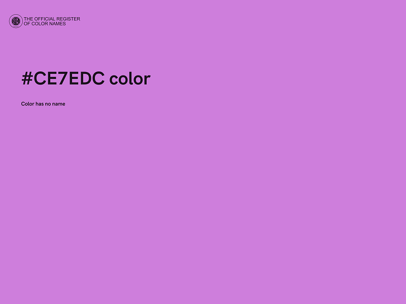 #CE7EDC color image