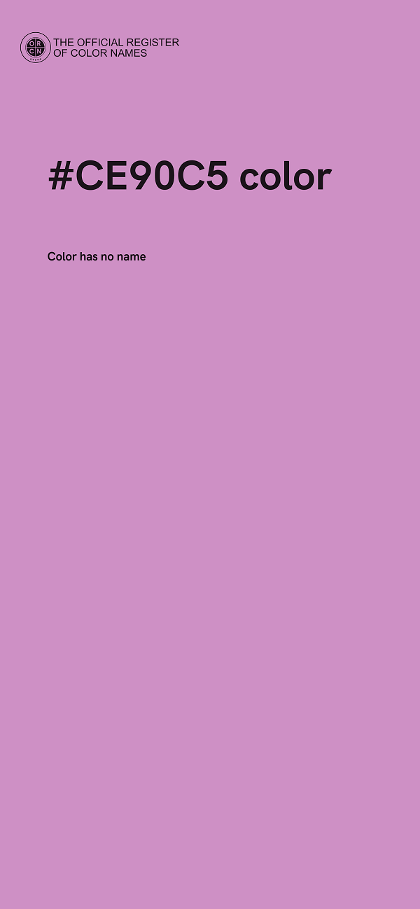 #CE90C5 color image