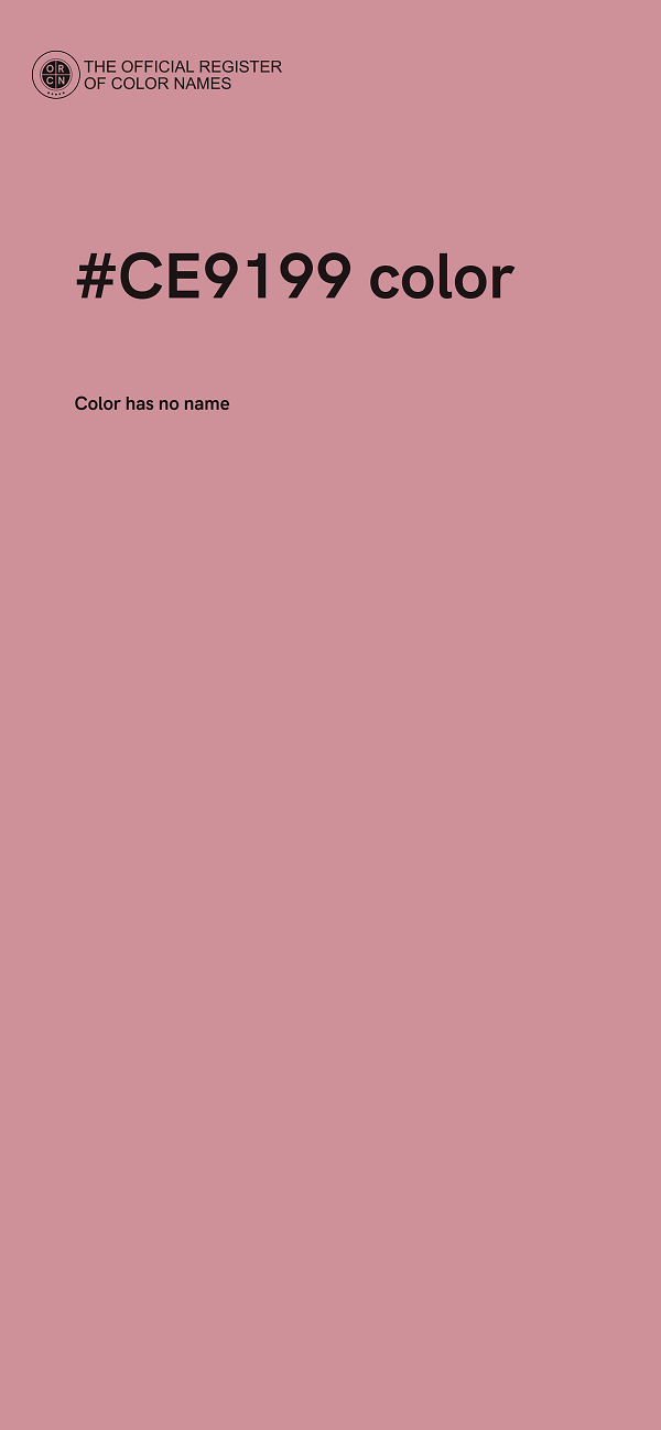 #CE9199 color image
