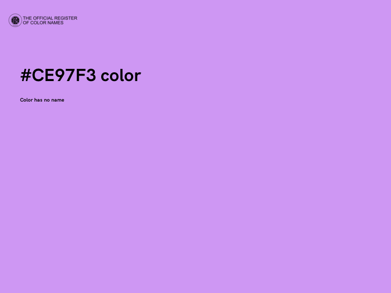 #CE97F3 color image