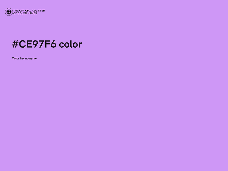 #CE97F6 color image