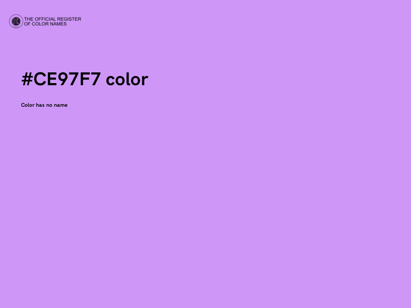 #CE97F7 color image