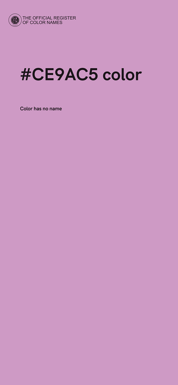 #CE9AC5 color image