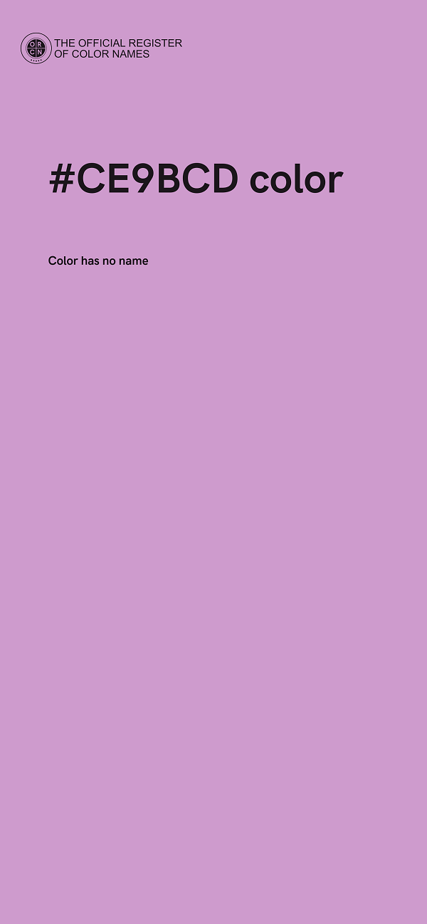 #CE9BCD color image